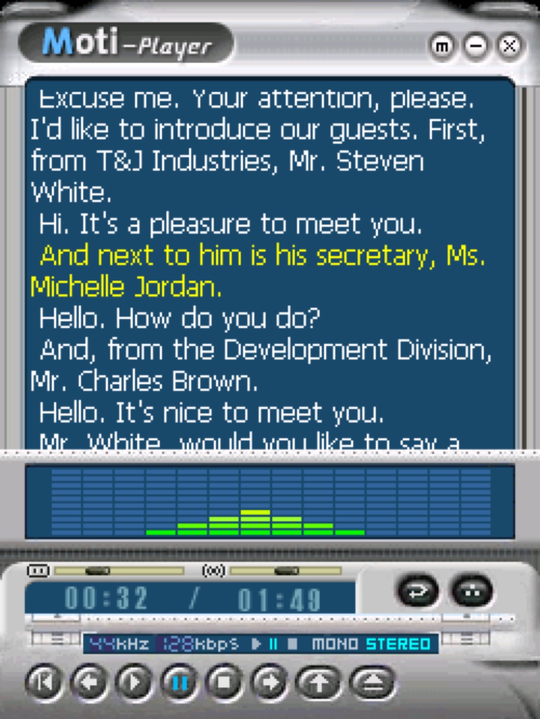 Moti-Player